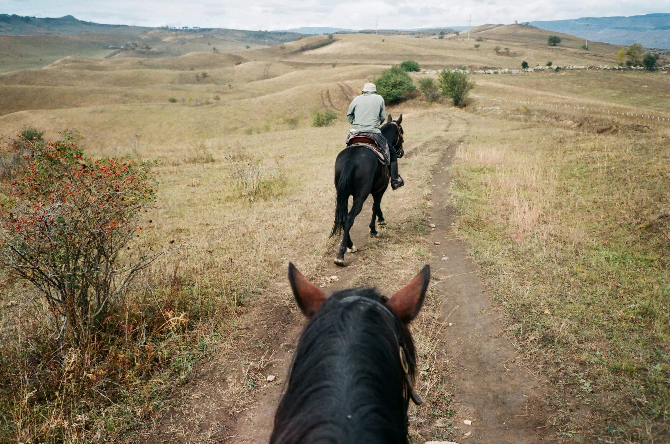 discovering the nature of Mazara on horseback